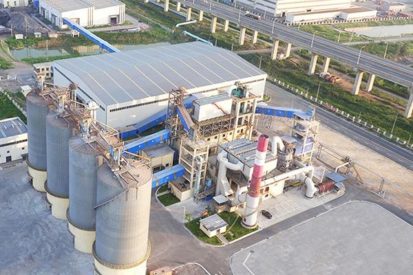 上海宝钢年产60万吨矿渣 30万吨钢渣微粉总包生产线